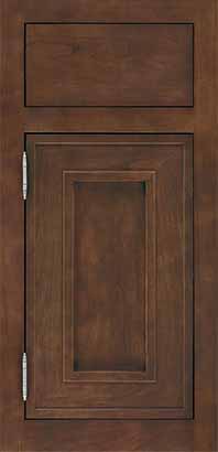 Beckwith Door Inset Style Cherry Kodiak Stain